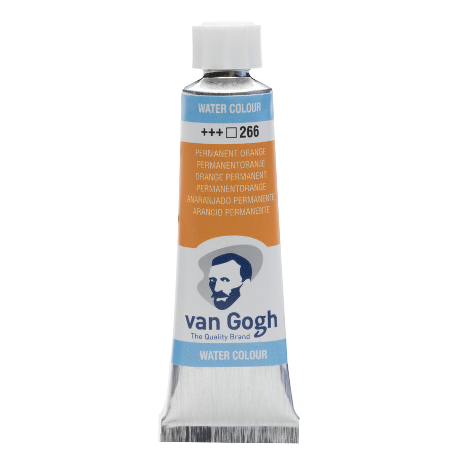 Acuarela tubo 10ml Van Gogh Naranja permanente