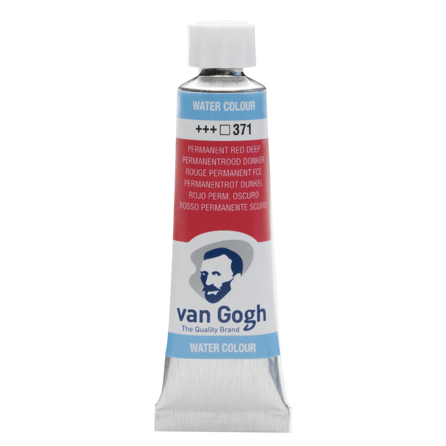 Acuarela tubo 10ml Van Gogh Rojo Permanente Profundo