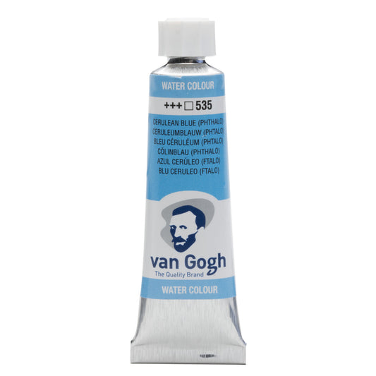 Acuarela tubo 10ml Van Gogh Azul Cerúleo 