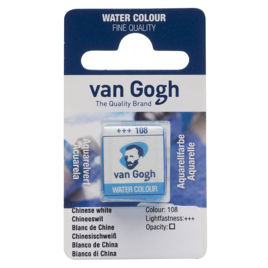 Acuarela 1/2 godet Van Gogh Blanco de China